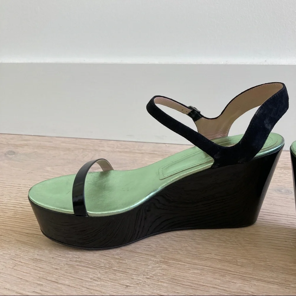 Dries Van Noten Platform Wedge Sandals